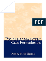 Psychoanalytic Case Formulation - Nancy McWilliams