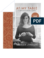 At My Table: A Celebration of Home Cooking - General Cookery