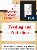 NGT Feeding Neonate