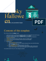 Spooky Halloween by Slidesgo