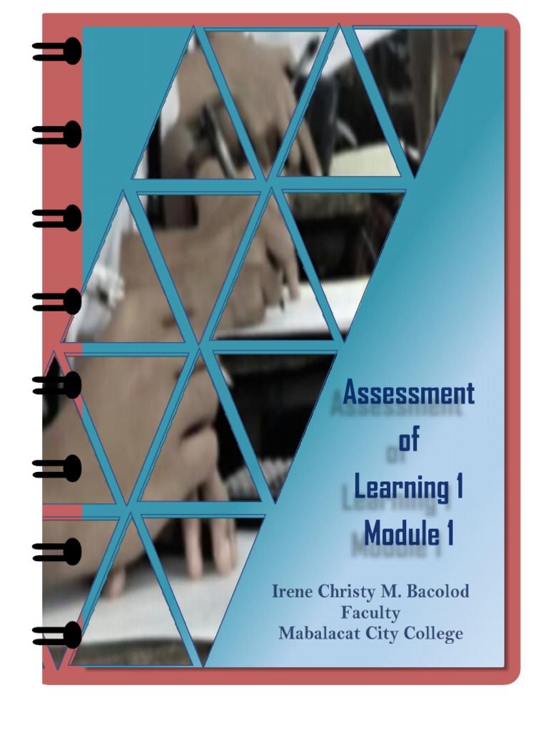 Module 1 Assessment Tools Measuring The Cognitive Domain Pdf