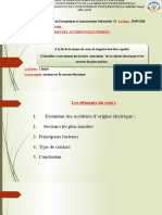 Cours1 Les Statistiques Des Risques Électriques