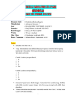 SOAL - Diagnostic POST TEST - 2 QUIZ 2