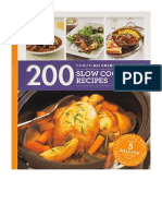 Hamlyn All Colour Cookery: 200 Slow Cooker Recipes: Hamlyn All Colour Cookbook - Sara Lewis