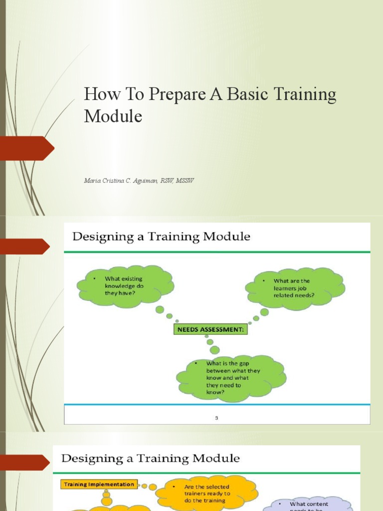 How To Make Module | PDF | Learning | Psychological Concepts