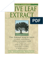 Olive Leaf Extract - Morton Walker