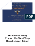 The Hornet Literacy Primer: The Word Wasp Hornet Literacy Primer - Harry Cowling