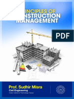Construction Management: Principles of