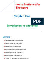 Introduction To Statastics