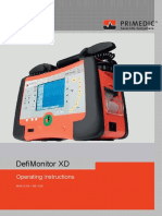 Defimonitor XD: Operating Instructions