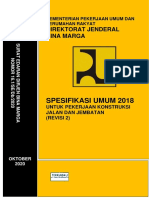 Spesifikasi Umum 2018 Revisi 2