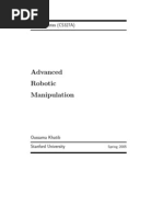 2005 - Advanced Robotic Manipulation - OussamaKhatib