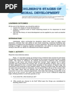 Module 8 Kohlbergs Stages of Moral Development