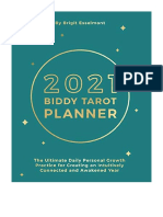 2021 Biddy Tarot Planner - Brigit Esselmont