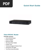 Quick Start Guide: Cisco RV340 Router