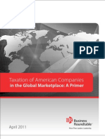 Taxation of American Companies in The Global Marketplace: A Primer