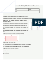 Teste Diagnóstico 9º Ano