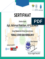 Apt. Akhmad Rokiban, AP.S.Si - MKM