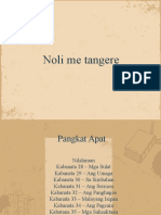 Ulat Pangkat Apat - Noli Me Tangere