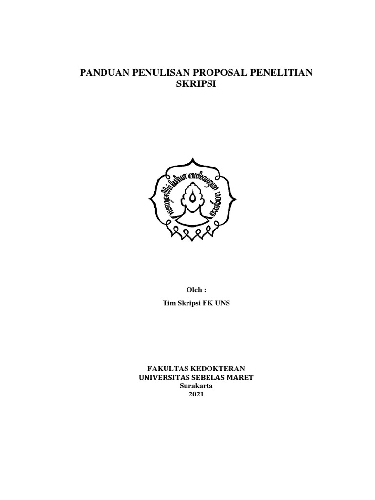 Panduan Proposal Penelitian Skripsi | PDF | Ilmu Sosial
