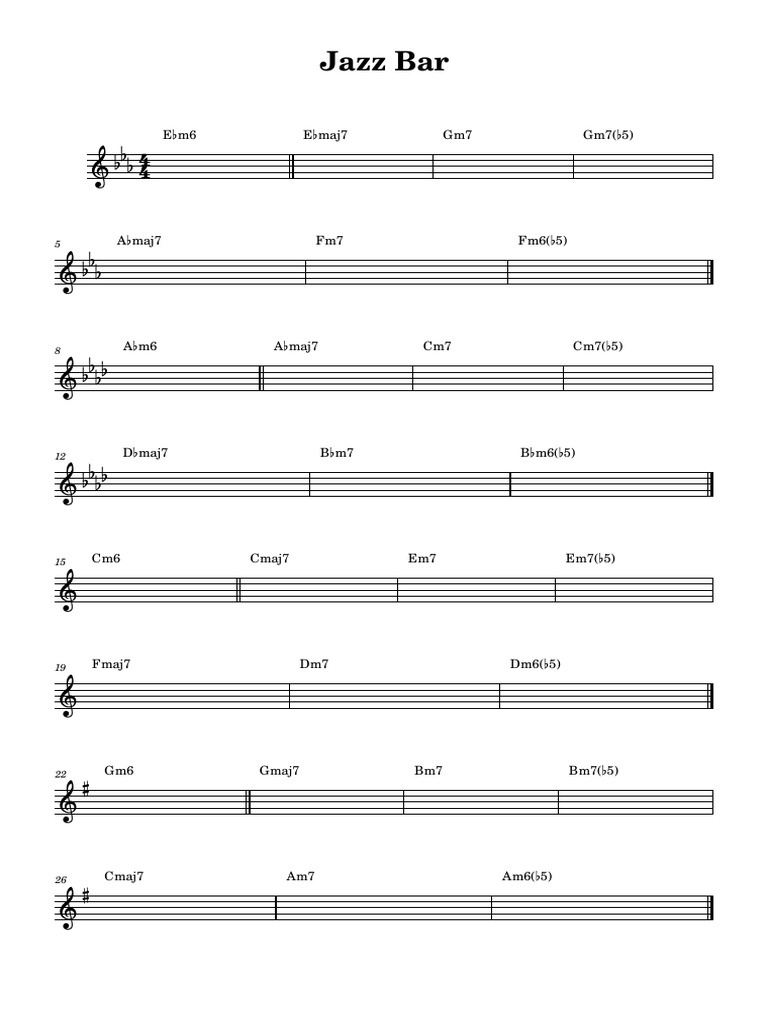 Jazz Bar | PDF