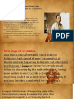 Lesson 2: Excerpt From Apolinario Mabini's The Philippine Revolution: Chapters 9 and 10 (Memoirs)
