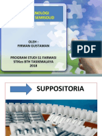 Pertemuan Ke-13 (Suppositoria)