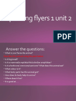 Speaking Flyers 1 Unit 2