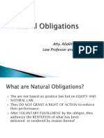  Civil Law - Natural Obligations - Atty. Jumrani
