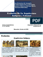 Evolucion de La Arquitectura Indigena y Colonial