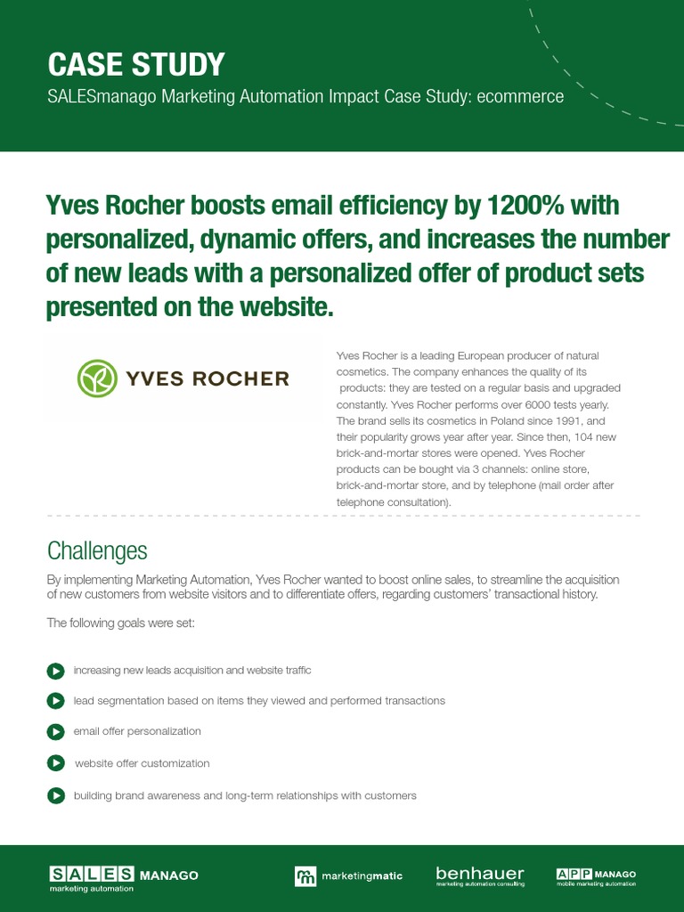 Yves Rocher's Email Marketing Success | PDF | E Commerce | Marketing