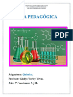Guía pedagógica Química. Tercer año