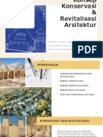 Konsep Konservasi & Revitalisasi Arsitektur