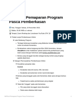 NOTULA Pemaparan Program Pasca Pemberkasan