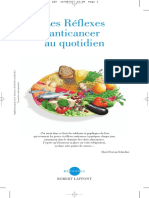 Livret Reflexes Anticancer Au Quotidien