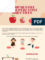 Comparative and Superlative Adjectives