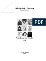 Sá de João Pessoa - Antologia de Cordel #3