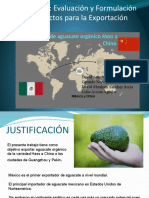 Diplomado: Evaluación y Formulación de Proyectos para La Exportación