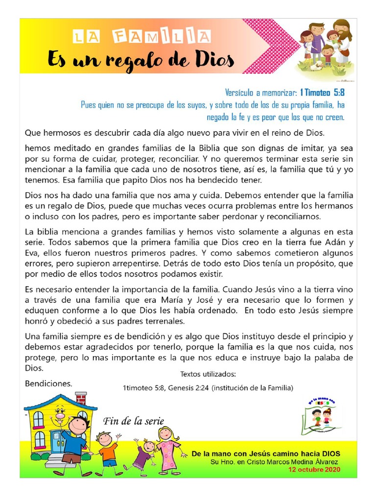 006 - La Familia - Es Un Regalo de Dios | PDF