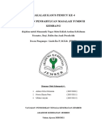 Kelompok 4 - LAPORAN PENDAHULUAN MASALAH TUMBUH KEMBANG