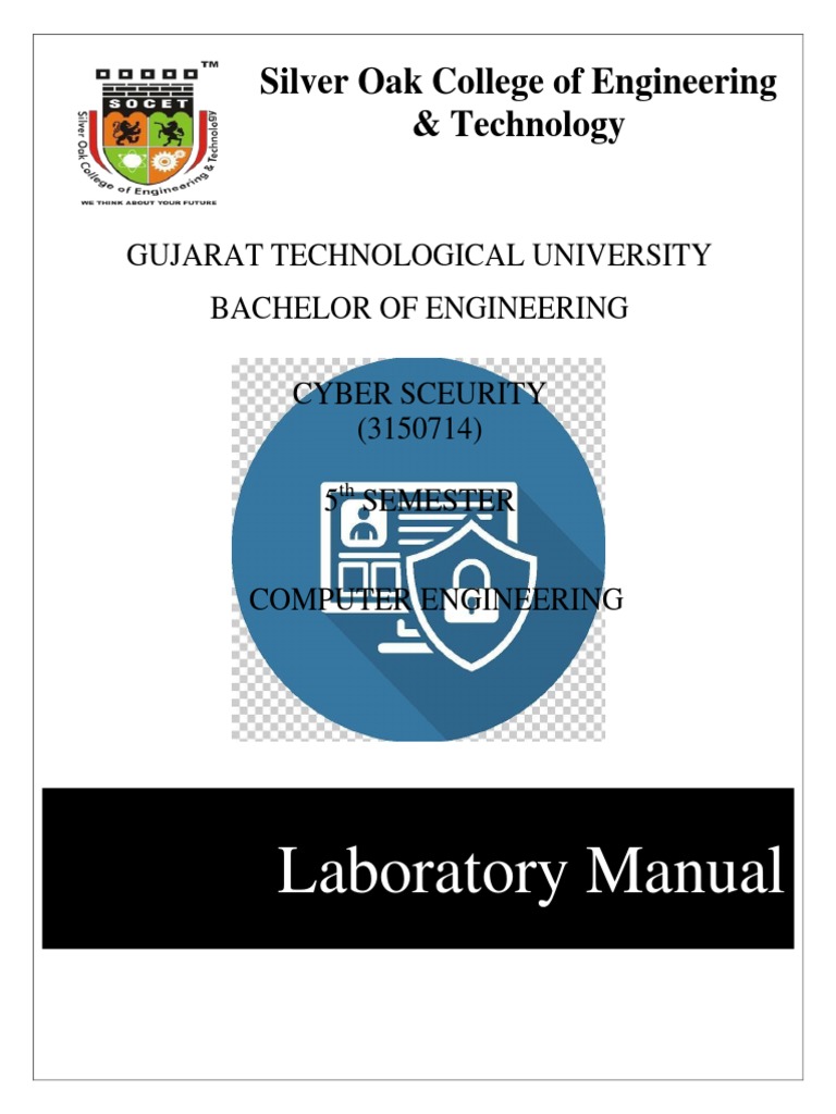 Cyber Security Lab Manual | PDF | Network Topology | Computer Network