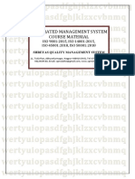 17.12.19 IMS Standards in Brief QEHSEn Course Material