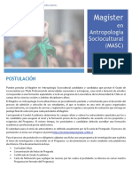 Procesos de Postulacion Masc