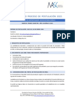 instructivo general postulantes 2022