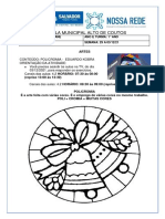 Atividades de Artes Período 29 A 03 de Dezembro de 2021 - Emac