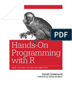 Hands-On Programming With R: Write Your Own Functions and Simulations - Garrett Grolemund