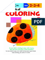 My Book of Coloring - Us Edition - Pre-School & Kindergarten