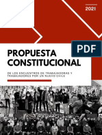 Propuesta Constitucional de Los Encuentros de Trabajadoras y Trabajadores Por Un Nuevo Chile 