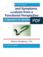 Signs and Symptoms Analysis From A Functional Perspective - Dr. Dicken Weatherby