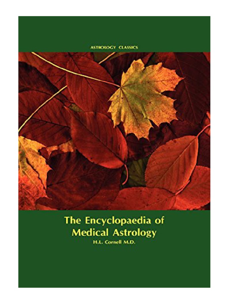 Encyclopaedia of Medical Astrology Complementary Medicine PDF